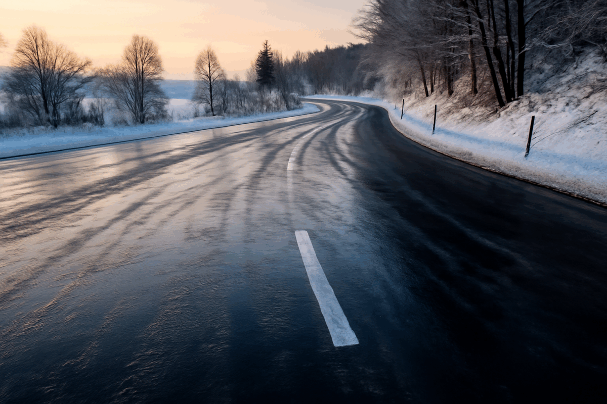 Early-Season Black Ice Proving Negligence When Roads Flash-Freeze Overnight