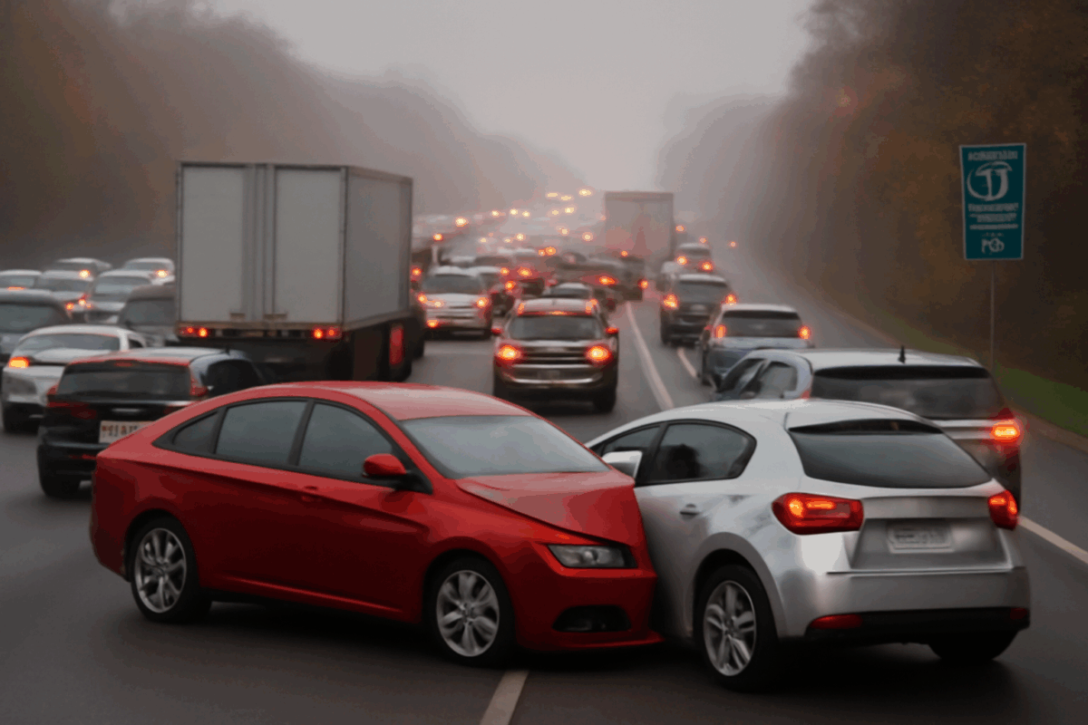 Thanksgiving Return Traffic on the I-90: Chain-Reaction Rear-Ends and How Fault Really Gets Split