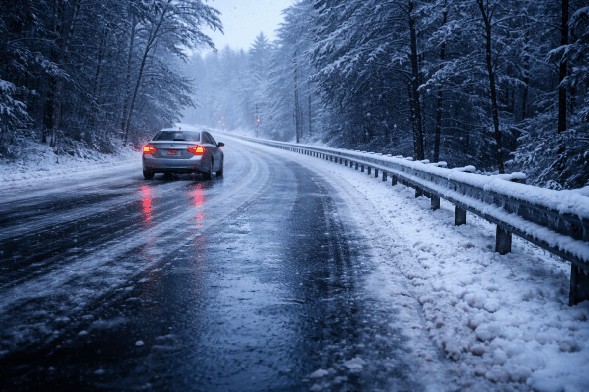 What Drivers Need to Know About Black Ice Accidents in New York This Winter