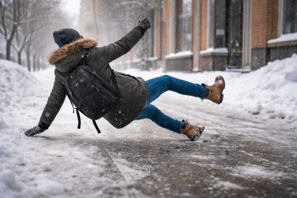 Why February Is the Peak Month for Slip-and-Fall Injuries on Ice in Buffalo — What Victims Should Document Right Away