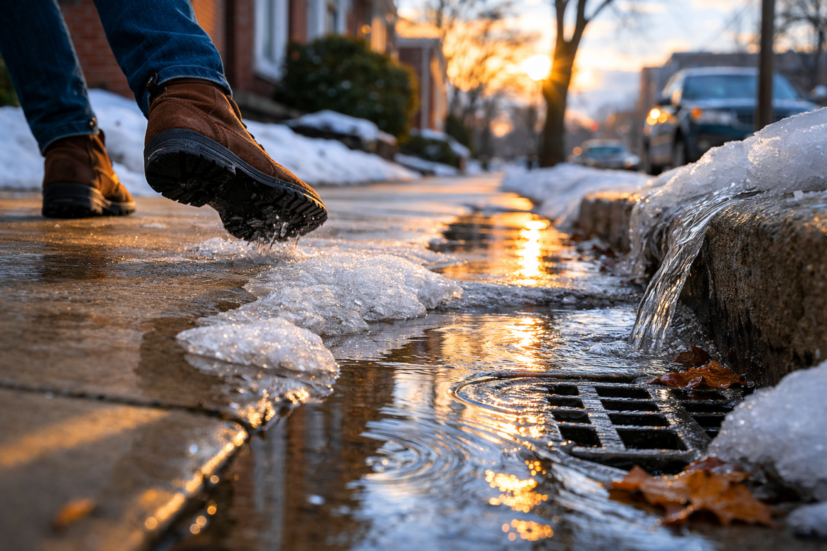 Spring Thaw Hazards in New York: Who Is Liable for Injuries Caused by Melting Ice and Water Runoff?