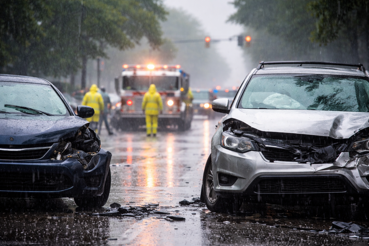April Rain and Flooded Road Accidents in New York: When Poor Drainage Leads to Liability