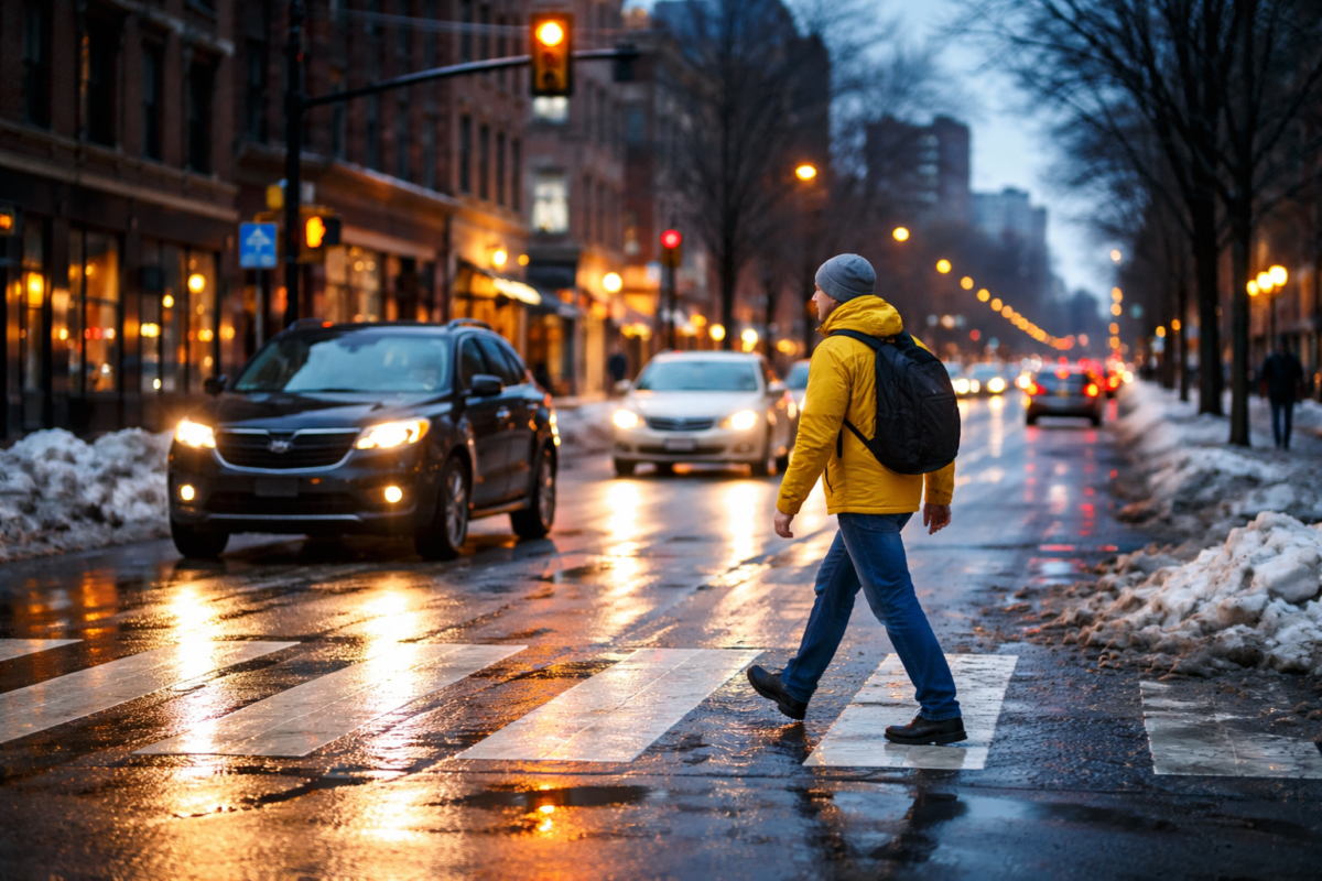 Pedestrian Accidents Rise in Early Spring: Why Visibility and Timing Matter for Liability