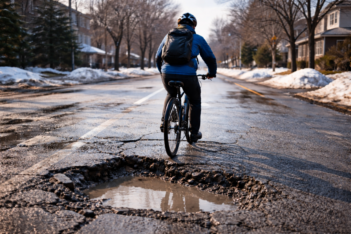 Pothole Season in Western New York: Can a Bicycle Crash Lead to a Claim Against a City or Town?