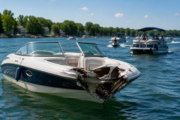 Summer Boat Traffic in Western New York: What Happens When an Inexperienced Operator Causes a Crash?